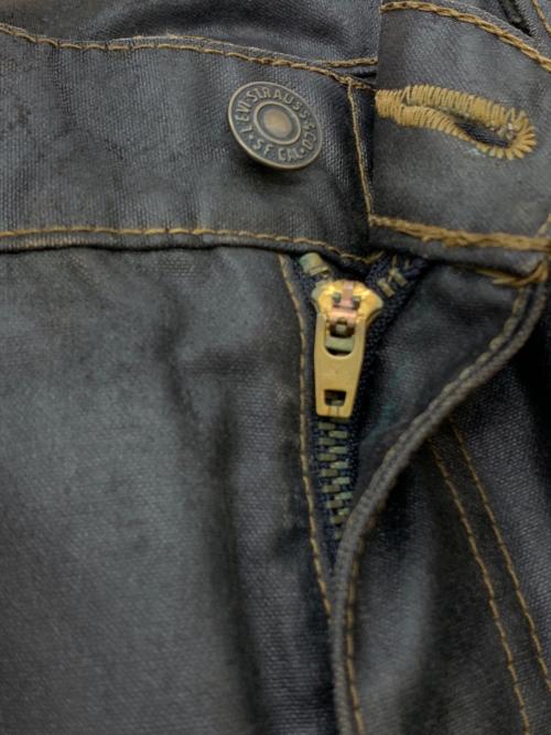 LEVI'S（リーバイス）LEVI'S (リーバイス) コーティングデニムパンツ ブラック サイズ:SIZE W34×L34の古着・服飾アイテム
