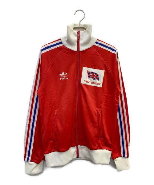 adidas（アディダス）adidas (アディダス) トラックジャケット レッド サイズ:XSの古着・服飾アイテム
