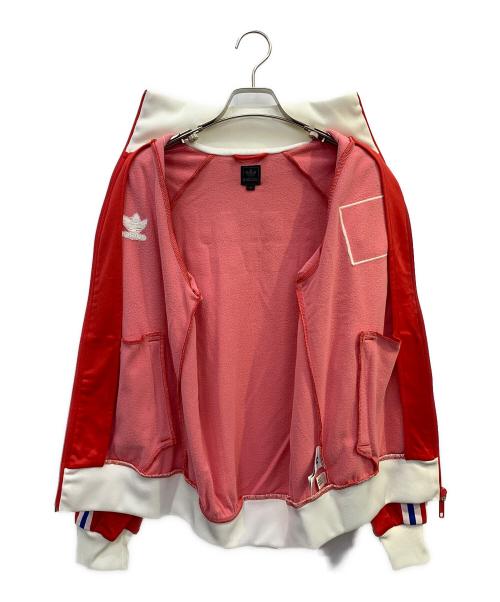 adidas（アディダス）adidas (アディダス) トラックジャケット レッド サイズ:XSの古着・服飾アイテム