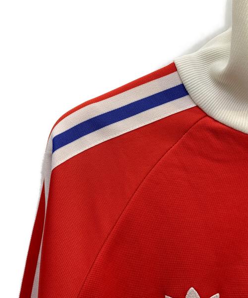 adidas（アディダス）adidas (アディダス) トラックジャケット レッド サイズ:XSの古着・服飾アイテム