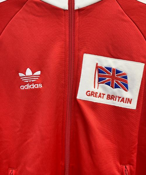 adidas（アディダス）adidas (アディダス) トラックジャケット レッド サイズ:XSの古着・服飾アイテム
