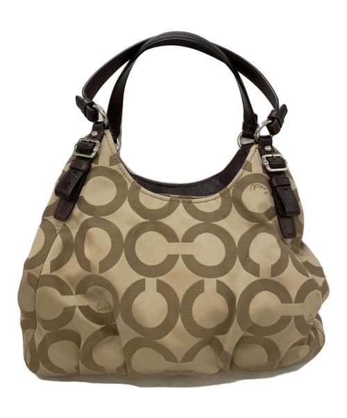 COACH（コーチ）COACH (コーチ) ハンドバッグ ブラウンの古着・服飾アイテム