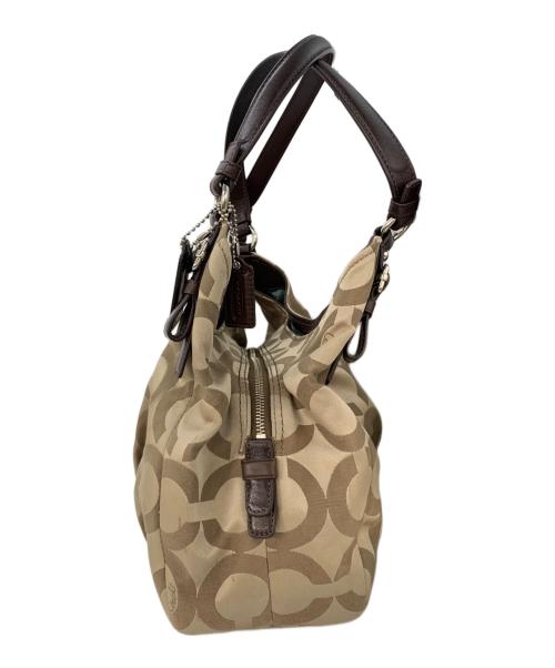 COACH（コーチ）COACH (コーチ) ハンドバッグ ブラウンの古着・服飾アイテム