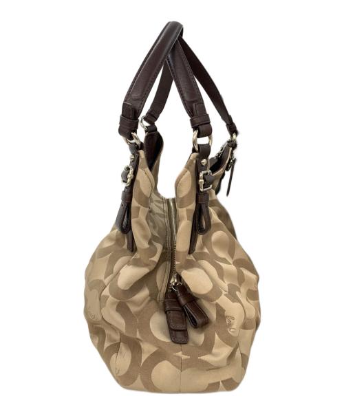 COACH（コーチ）COACH (コーチ) ハンドバッグ ブラウンの古着・服飾アイテム