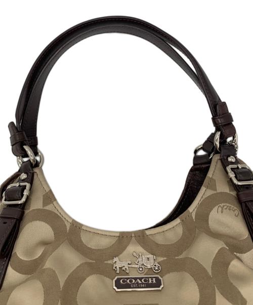 COACH（コーチ）COACH (コーチ) ハンドバッグ ブラウンの古着・服飾アイテム