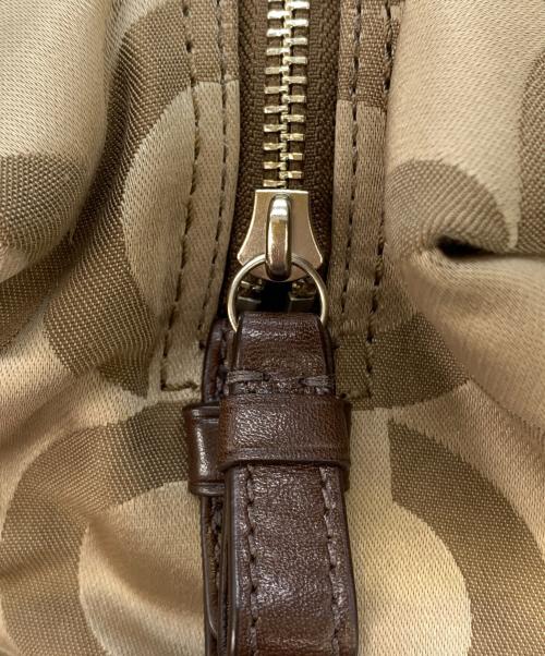 COACH（コーチ）COACH (コーチ) ハンドバッグ ブラウンの古着・服飾アイテム
