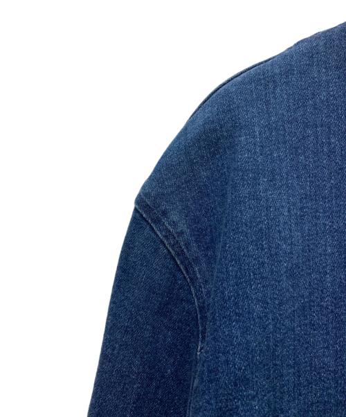 PAPAS（パパス）PAPAS (パパス) デニムジャケット インディゴ サイズ:Ｌの古着・服飾アイテム