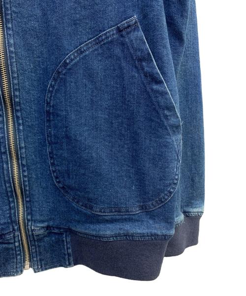 PAPAS（パパス）PAPAS (パパス) デニムジャケット インディゴ サイズ:Ｌの古着・服飾アイテム