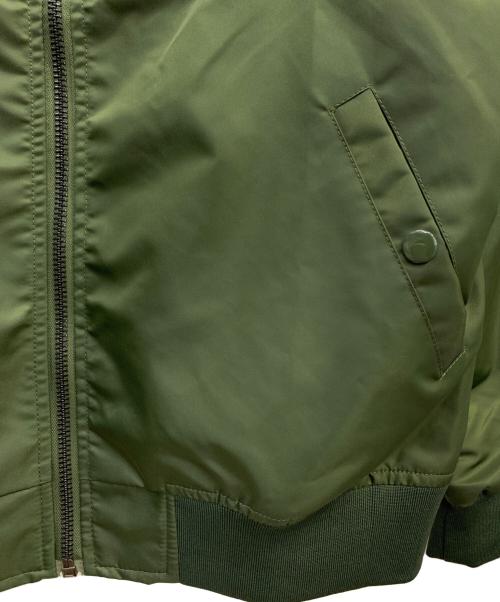 EMMAUELA（エマヌエーラ）EMMAUELA (エマヌエーラ) MA-1ジャケット グリーン サイズ:52の古着・服飾アイテム