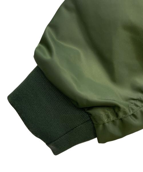 EMMAUELA（エマヌエーラ）EMMAUELA (エマヌエーラ) MA-1ジャケット グリーン サイズ:52の古着・服飾アイテム