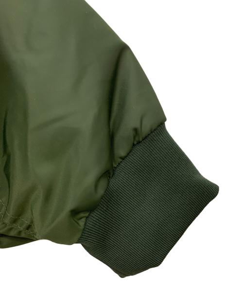 EMMAUELA（エマヌエーラ）EMMAUELA (エマヌエーラ) MA-1ジャケット グリーン サイズ:52の古着・服飾アイテム
