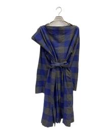 Vivienne Westwood ANGLOMANIA（ヴィヴィアンウエストウッドアングロマニア）の古着「チュニック」｜ネイビー×グレー