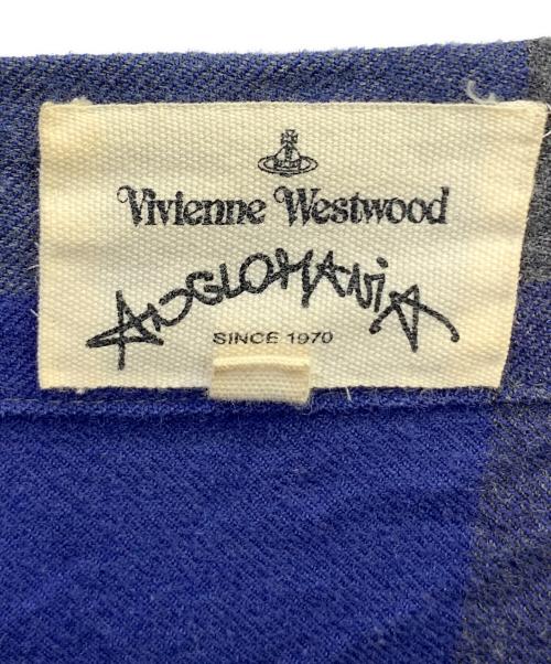 Vivienne Westwood ANGLOMANIA（ヴィヴィアンウエストウッドアングロマニア）Vivienne Westwood ANGLOMANIA (ヴィヴィアンウエストウッドアングロマニア) チュニック ネイビー×グレー サイズ:38の古着・服飾アイテム