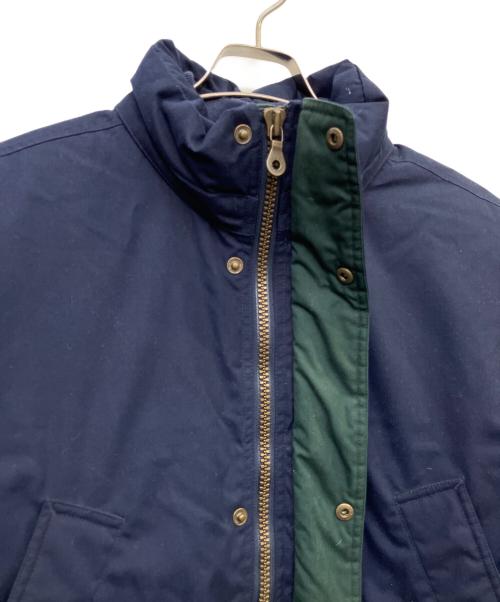 LAND'S END（ランズエンド）LAND'S END (ランズエンド) ダウンジャケット ネイビー サイズ:Ｍの古着・服飾アイテム