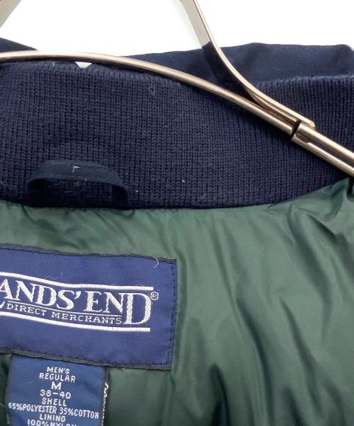LAND'S END（ランズエンド）LAND'S END (ランズエンド) ダウンジャケット ネイビー サイズ:Ｍの古着・服飾アイテム