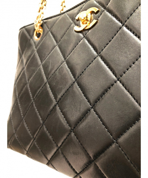 CHANEL（シャネル）CHANEL (シャネル) チェーンショルダーバッグ ブラック サイズ:-の古着・服飾アイテム