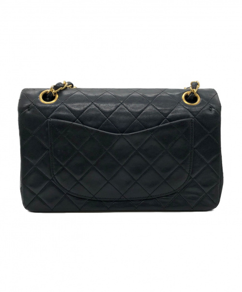 CHANEL（シャネル）CHANEL (シャネル) マトラッセチェーンショルダーバッグ ブラック サイズ:23の古着・服飾アイテム