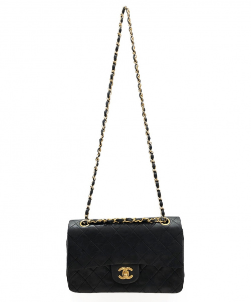 CHANEL（シャネル）CHANEL (シャネル) マトラッセチェーンショルダーバッグ ブラック サイズ:23の古着・服飾アイテム
