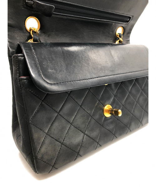 CHANEL（シャネル）CHANEL (シャネル) マトラッセチェーンショルダーバッグ ブラック サイズ:23の古着・服飾アイテム