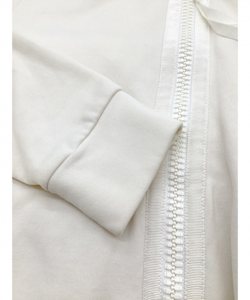MONCLER（モンクレール）MONCLER (モンクレール) ジャージダウンパーカー アイボリー サイズ:Mの古着・服飾アイテム