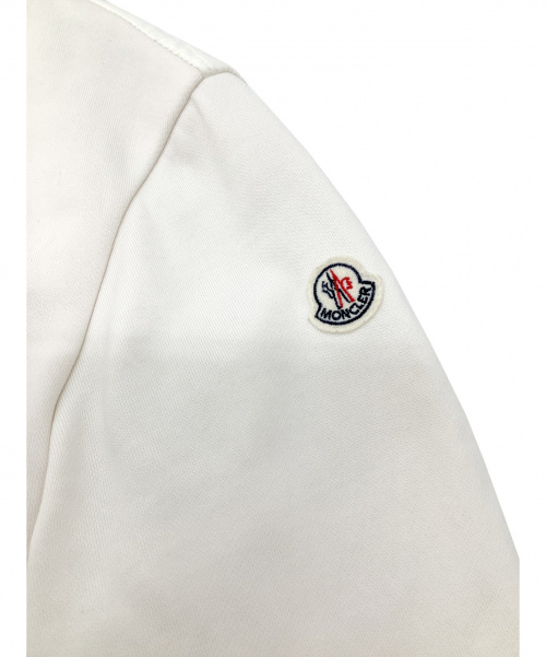 MONCLER（モンクレール）MONCLER (モンクレール) ジャージダウンパーカー アイボリー サイズ:Mの古着・服飾アイテム