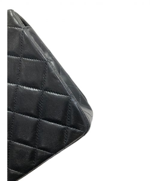 CHANEL（シャネル）CHANEL (シャネル) シングルフルフラップマトラッセ ブラック サイズ:23の古着・服飾アイテム