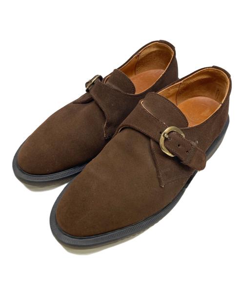 REGAL British collection（リーガル ブリティッシュコレクション）REGAL British collection (リーガル ブリティッシュコレクション) モンクストラップスウェードシューズ ブラウン サイズ:6 1/2の古着・服飾アイテム