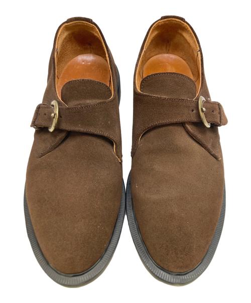 REGAL British collection（リーガル ブリティッシュコレクション）REGAL British collection (リーガル ブリティッシュコレクション) モンクストラップスウェードシューズ ブラウン サイズ:6 1/2の古着・服飾アイテム