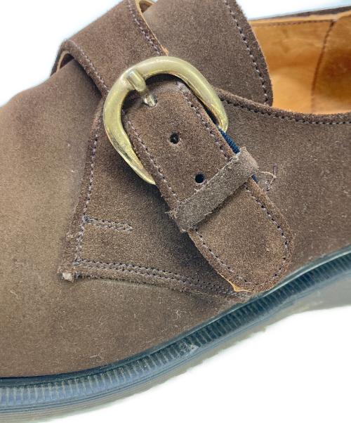 REGAL British collection（リーガル ブリティッシュコレクション）REGAL British collection (リーガル ブリティッシュコレクション) モンクストラップスウェードシューズ ブラウン サイズ:6 1/2の古着・服飾アイテム