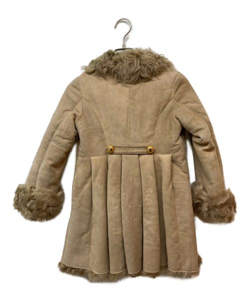 Little me（リトルミー）Little me (リトルミー) ムートンコート ベージュ サイズ:6 未使用品の古着・服飾アイテム