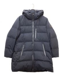 BLACK LABEL CRESTBRIDGE（ブラックレーベル クレストブリッジ）の古着「シームレスロングダウンジャケット」｜ネイビー