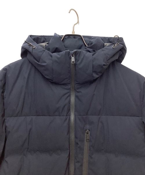 BLACK LABEL CRESTBRIDGE（ブラックレーベル クレストブリッジ）BLACK LABEL CRESTBRIDGE (ブラックレーベル クレストブリッジ) シームレスロングダウンジャケット ネイビー サイズ:3Lの古着・服飾アイテム