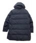 BLACK LABEL CRESTBRIDGE (ブラックレーベル クレストブリッジ) シームレスロングダウンジャケット ネイビー サイズ:3L：20000円