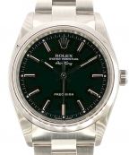 ROLEXロレックス）の古着「エアキング」｜黒文字盤