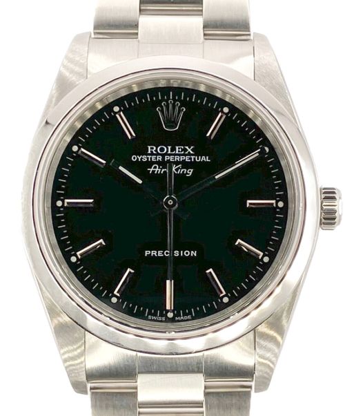 ROLEX（ロレックス）ROLEX (ロレックス) エアキング 黒文字盤 サイズ:34の古着・服飾アイテム