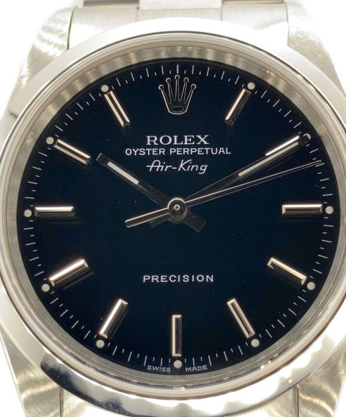 ROLEX（ロレックス）ROLEX (ロレックス) エアキング 黒文字盤 サイズ:34の古着・服飾アイテム