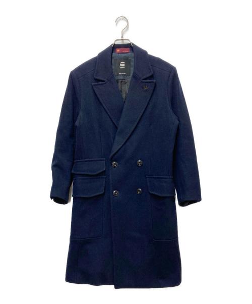 G-STAR RAW（ジースターロゥ）G-STAR RAW (ジースターロゥ) チェスターコート ネイビー サイズ:Sの古着・服飾アイテム
