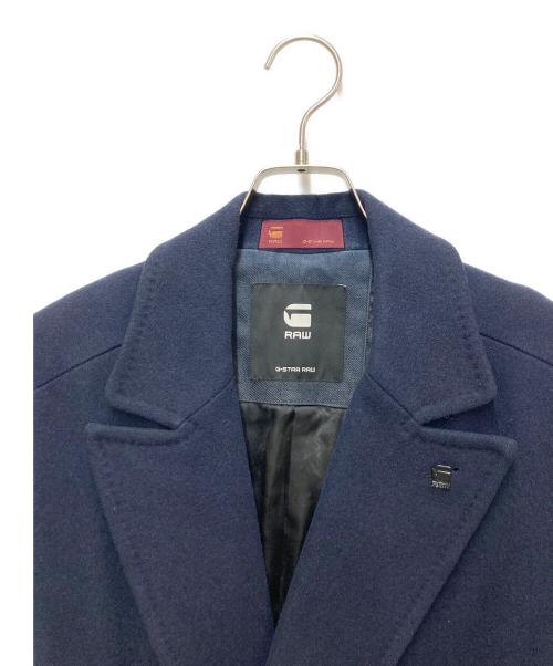 G-STAR RAW（ジースターロゥ）G-STAR RAW (ジースターロゥ) チェスターコート ネイビー サイズ:Sの古着・服飾アイテム