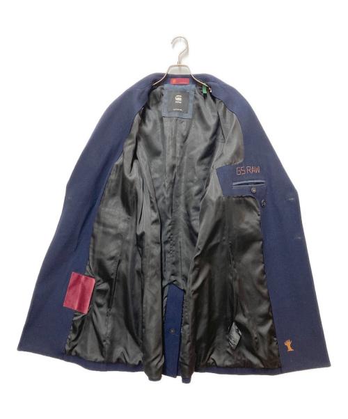 G-STAR RAW（ジースターロゥ）G-STAR RAW (ジースターロゥ) チェスターコート ネイビー サイズ:Sの古着・服飾アイテム