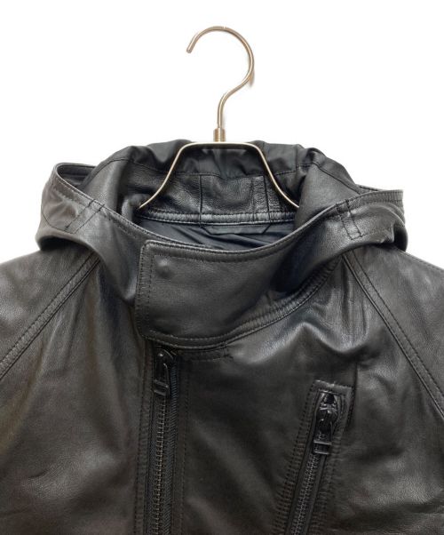 BOYCOTT（ボイコット）BOYCOTT (ボイコット) ライダースジャケット ブラック サイズ:Mの古着・服飾アイテム