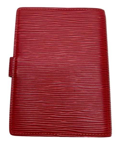 LOUIS VUITTON（ルイ ヴィトン）LOUIS VUITTON (ルイ ヴィトン) 手帳カバー レッドの古着・服飾アイテム