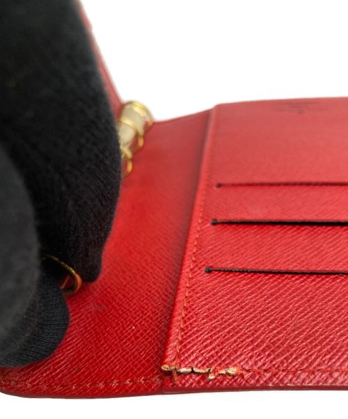 LOUIS VUITTON（ルイ ヴィトン）LOUIS VUITTON (ルイ ヴィトン) 手帳カバー レッドの古着・服飾アイテム