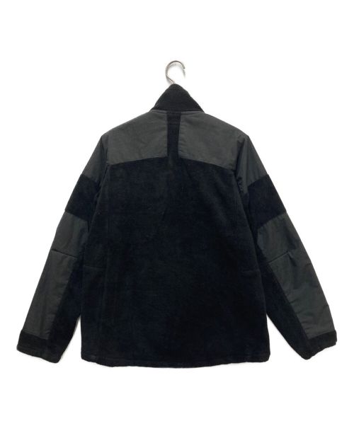YAECA（ヤエカ）YAECA (ヤエカ) フリースジャケット ブラック サイズ:Sの古着・服飾アイテム