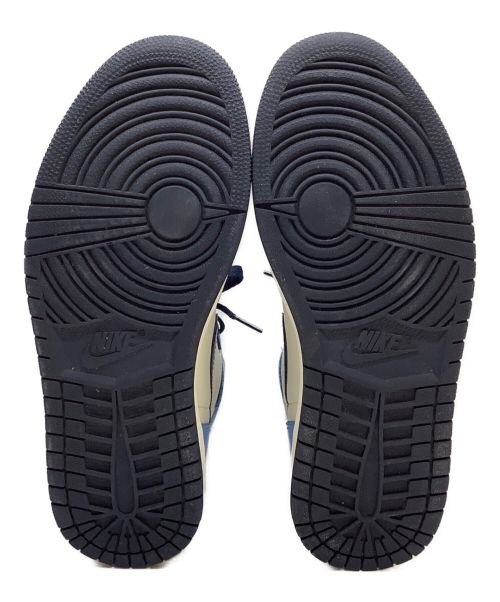 NIKE（ナイキ）NIKE (ナイキ) ハイカットスニーカー ホワイト×ブルー サイズ:26の古着・服飾アイテム