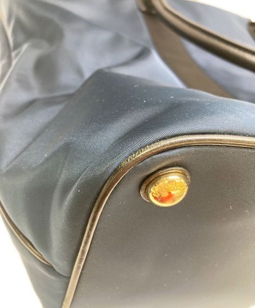 MICHAEL KORS（マイケル・コース）MICHAEL KORS (マイケルコース) トートバッグ ネイビー×ブラックの古着・服飾アイテム