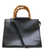 GUCCIグッチ）の古着「2WAYショルダーバッグ」｜ブラック
