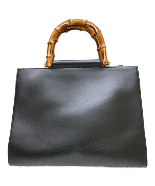 GUCCI（グッチ）GUCCI (グッチ) 2WAYショルダーバッグ ブラックの古着・服飾アイテム
