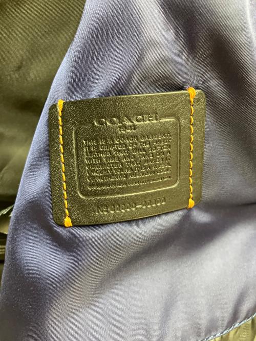 COACH（コーチ）COACH (コーチ) ミリタリージャケット ネイビー サイズ:SIZE 48の古着・服飾アイテム