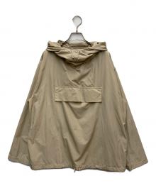 DESCENTE（デサント）の古着「ナイロンアノラックパーカー」｜ベージュ