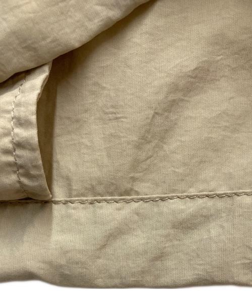 DESCENTE（デサント）DESCENTE (デサント) ナイロンアノラックパーカー ベージュ サイズ:Mの古着・服飾アイテム